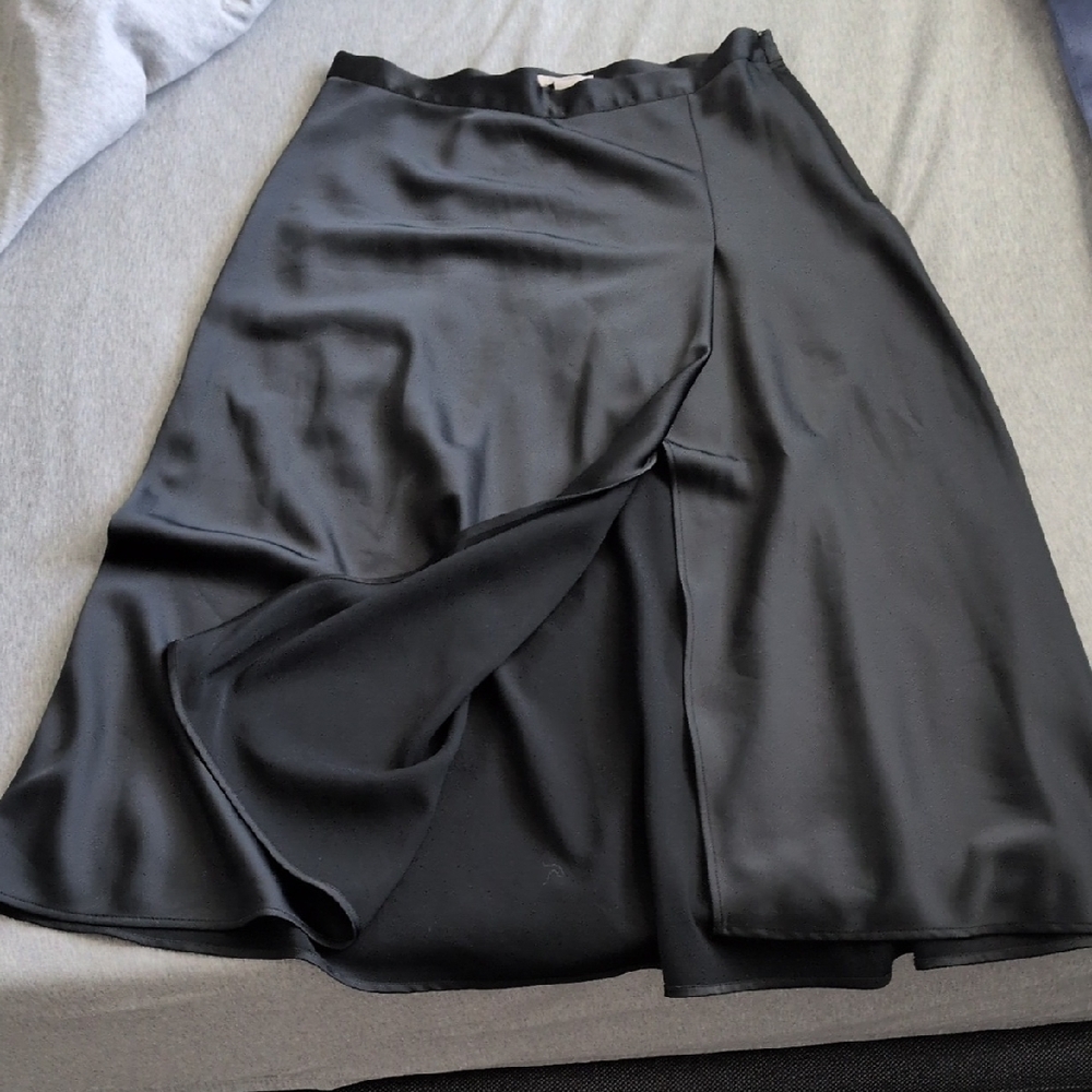 Midi Black Skirt